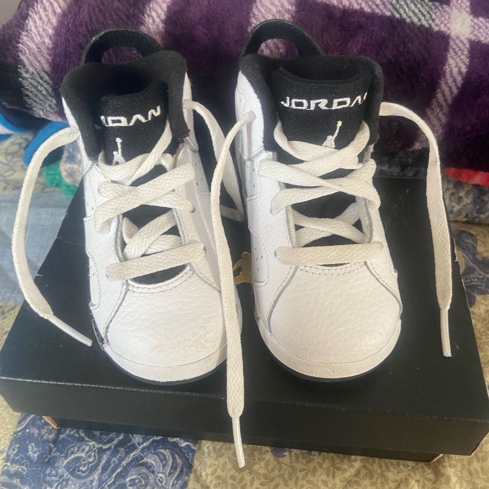 Jordan Kids Sneakers White and Black